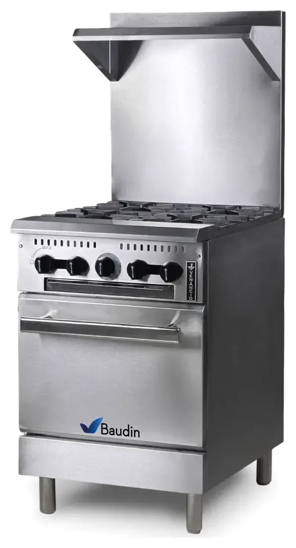 Cocina Industrial 4 Hornallas Venancio Prime FA4F