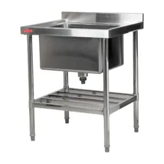 Pileton-Simple-70x60x85-cm-Acero-Inoxidable-con-Zocalo-y-Estante-Jameco-VENELP-70