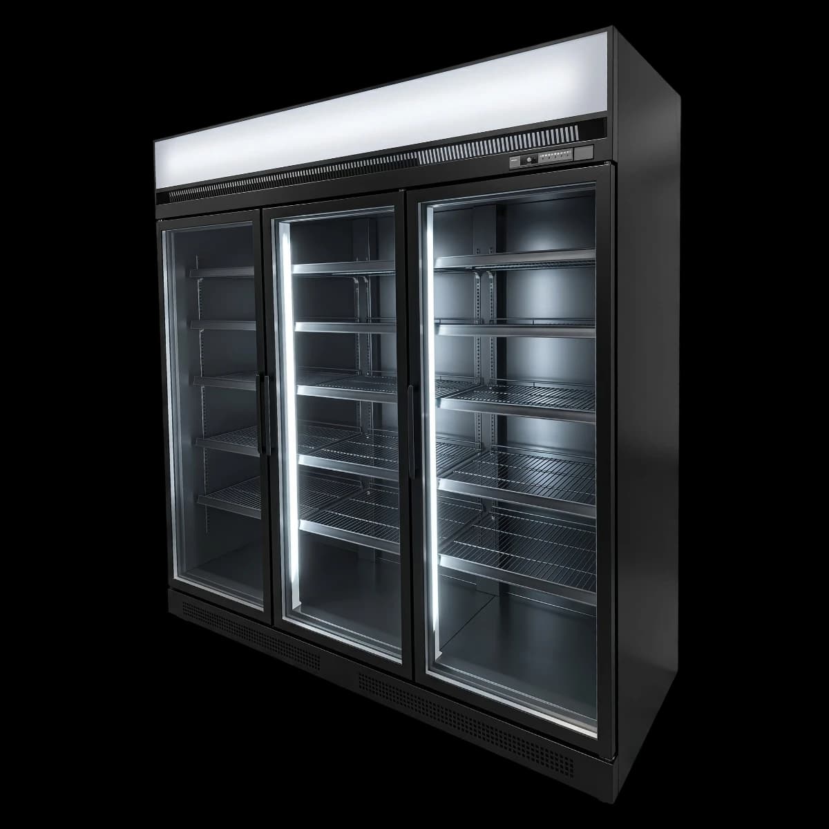 Categoria Freezer Vertical 3 Puertas de vidrio Exhibidoras Iccold