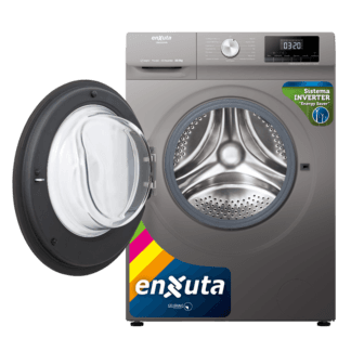 Lavarropa Automático Inverter Carga Frontal 10,5 kg - Blanco - China - Enxuta