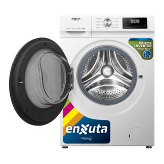 Lavasecarropa Automático Inverter Carga Frontal Blanco 10,5 kg - Enxuta