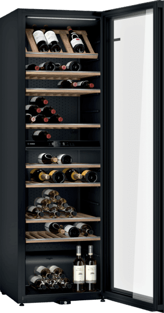 Enfriadora de vino Bosch KWK36ABGA doble zona 199 botellas