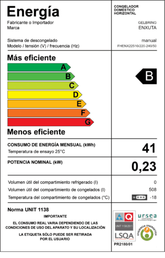 Freezer Horizontal 508 Litros - Enxuta