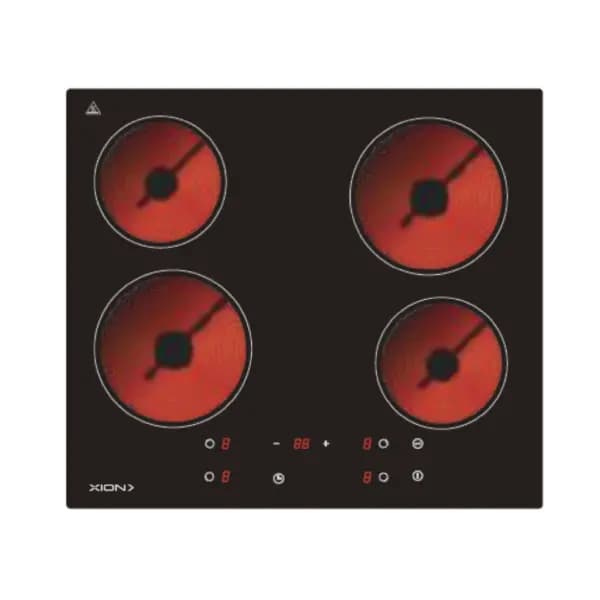Anafe Eléctrico Vitroceramica 4 Discos XION XI-EH4
