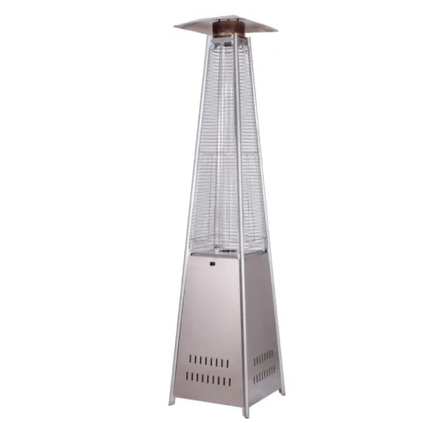 Estufa A Gas De Patio Píramide Acero Inox XION XI-GAS88