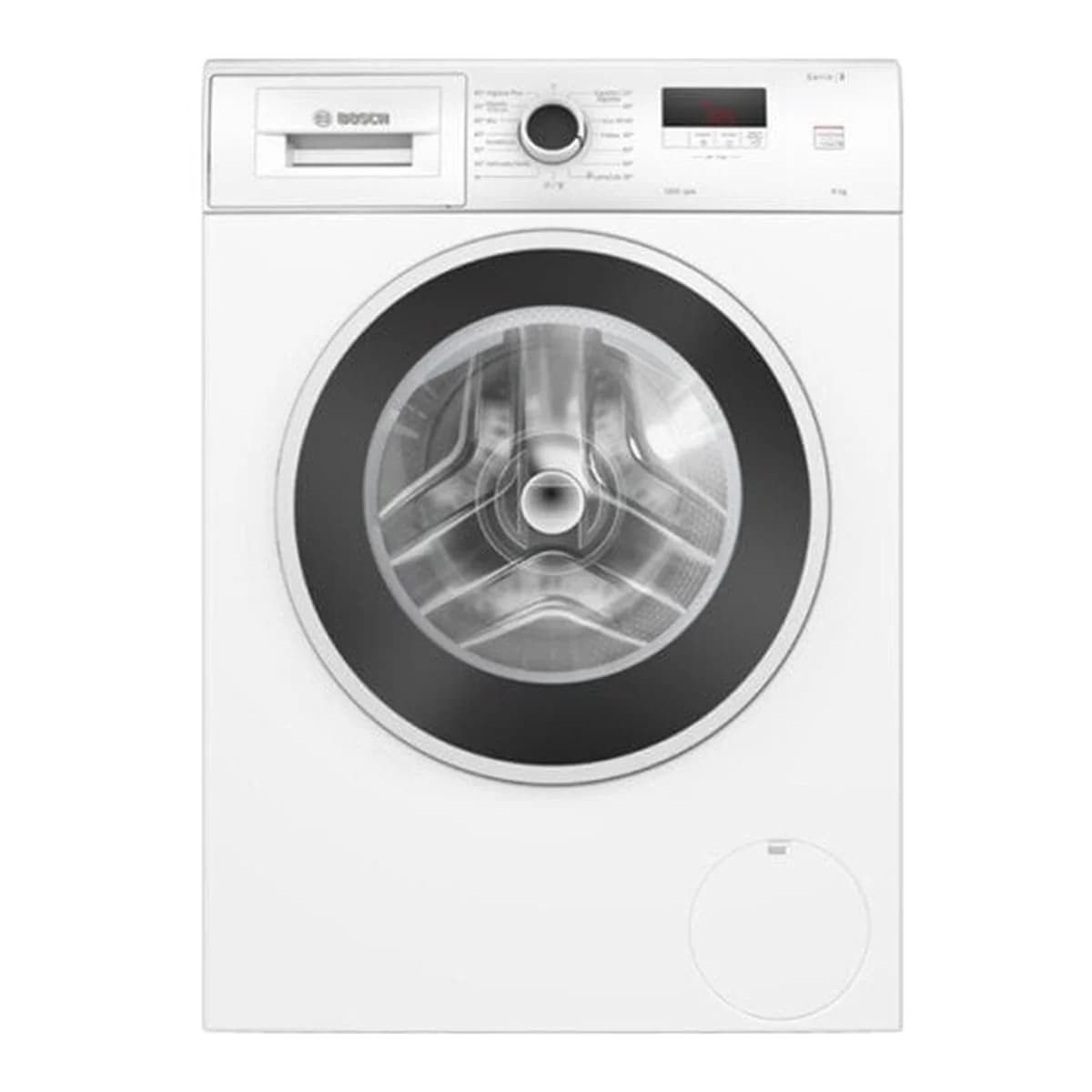 Lavarropas Bosch WGE03200ES 8 kg 1.200 rpm EcoSilence, vista frontal
