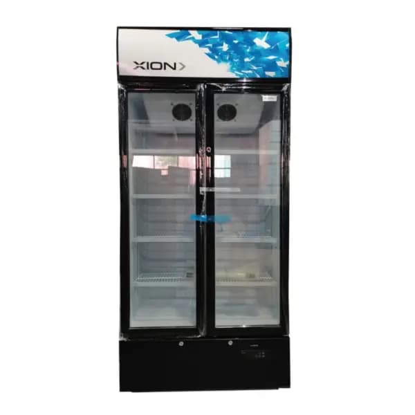 Vitrina Refrigerada 550lt Frío Seco Dos Puertas XION XI-H550NF