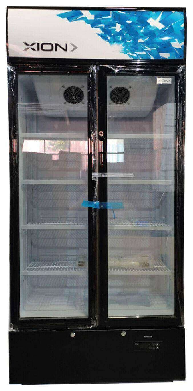 Vitrina Refrigerada 550lt Frío Seco Dos Puertas XION XI-H550NF