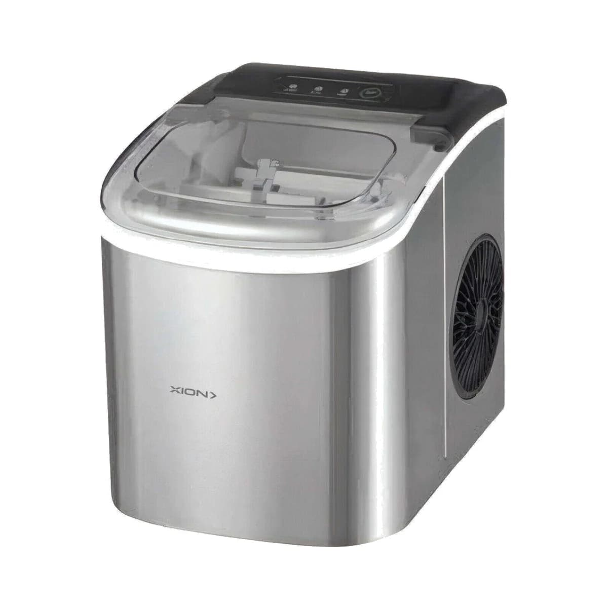 Máquina de hielo inoxidable XION XI-ICE2X, vista frontal