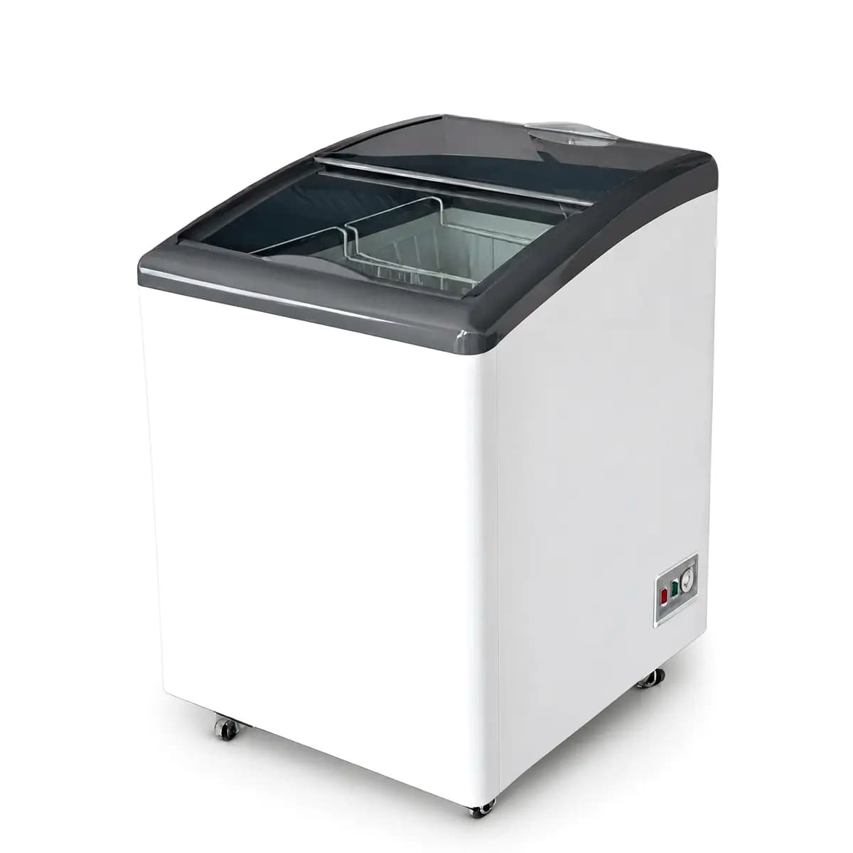 Freezer horizontal exhibidor tapa vidrio 131 litros Moxcold SQ-166