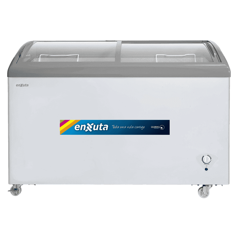Vitrina Comercial Horizontal 254 Litros Enxuta VCENX9254