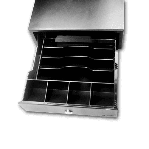 Cajón de dinero 3nStar CD200 compacto 24cm RJ11 acero plástico para POS