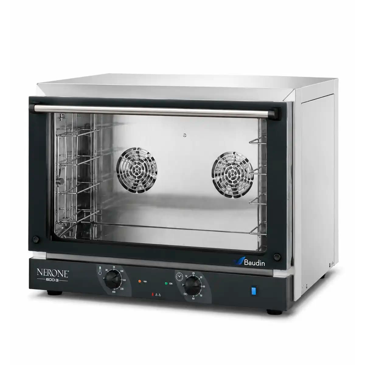 Horno Convector Mecánico 4 bandejas 60x40 Tecnodom FEM04NEPSV