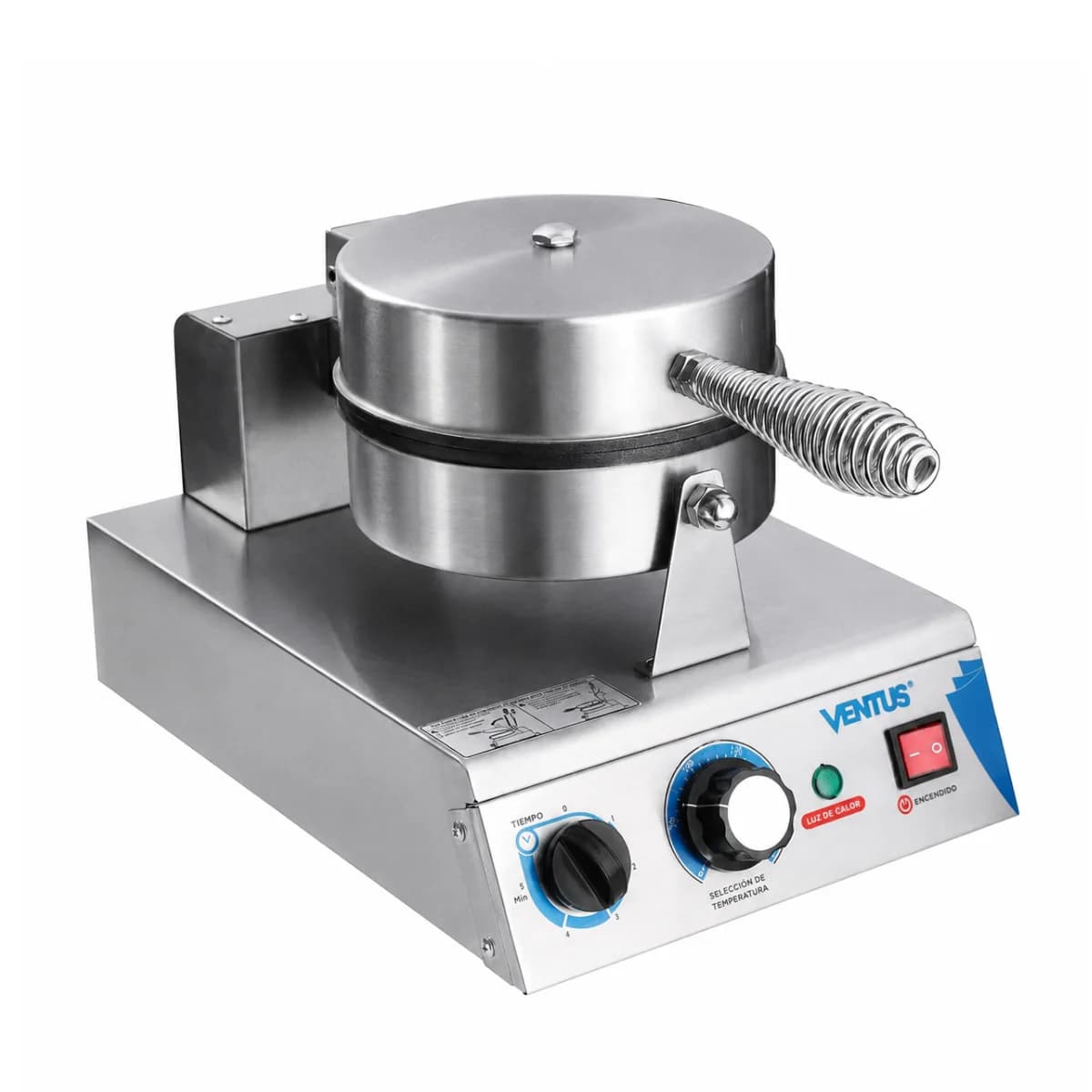 Wafflera Eléctrica 1 Plato Vwe-1S Ventus