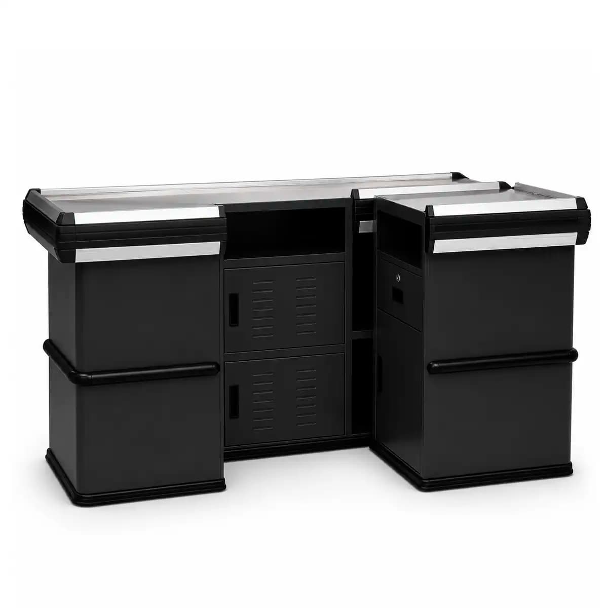 Mostrador de caja 2 m con mesa auxiliar | Unique MC-2000