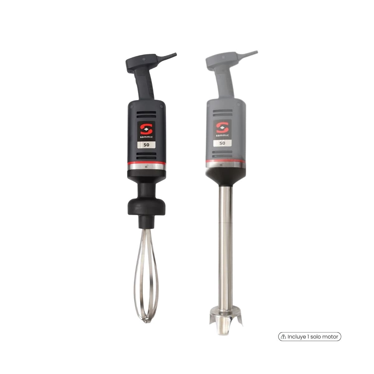 Mixer combinado triturador y batidor 80 L velocidad variable | Sammic MB-51