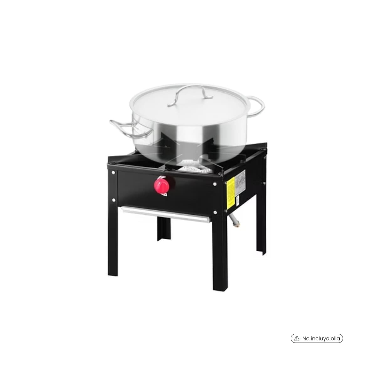 Anafe a gas 1 hornalla con termocupla | Ventus VABG-1-ECO