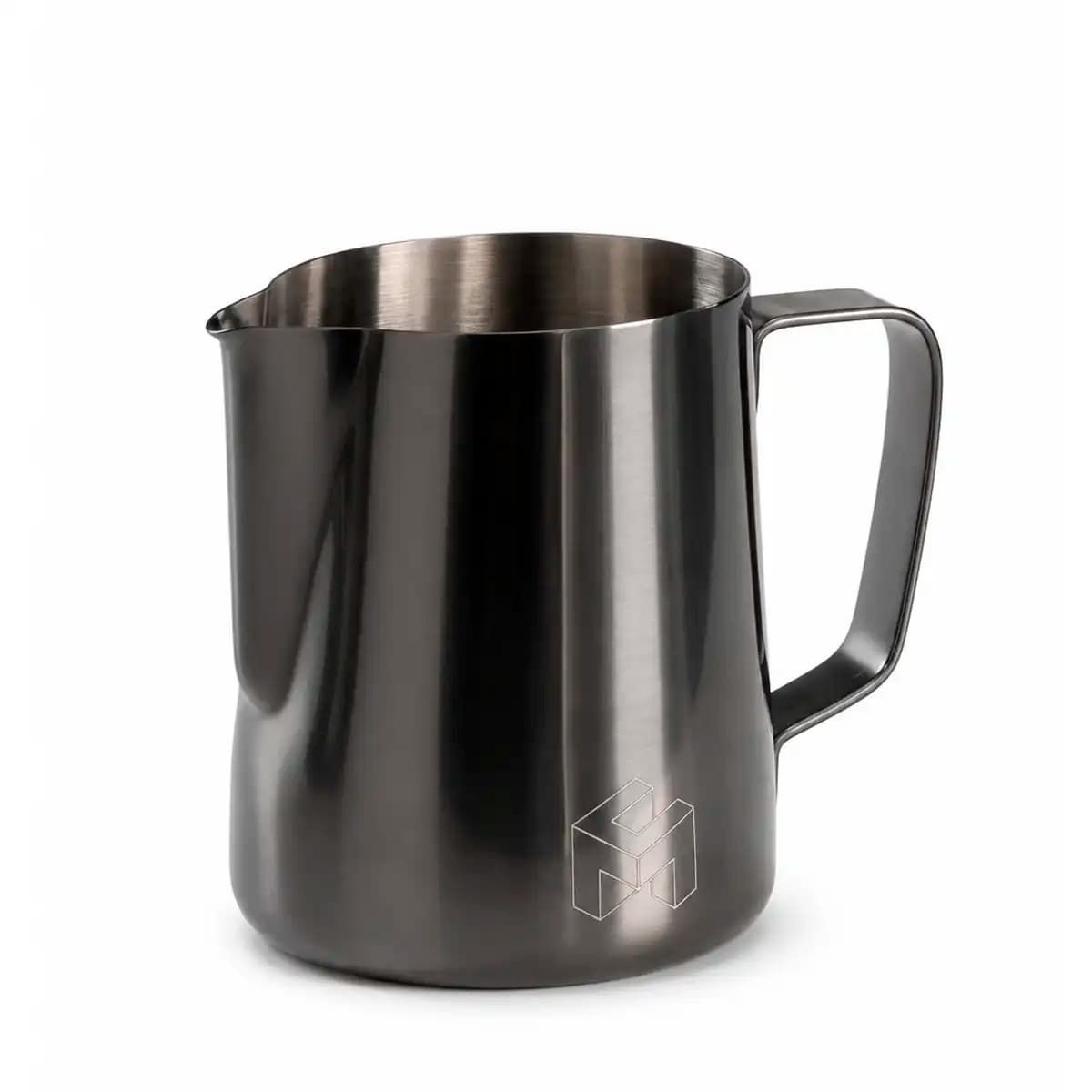 Jarra de Leche 350 ml Negra Perlada CoffeeMax MP-15-1