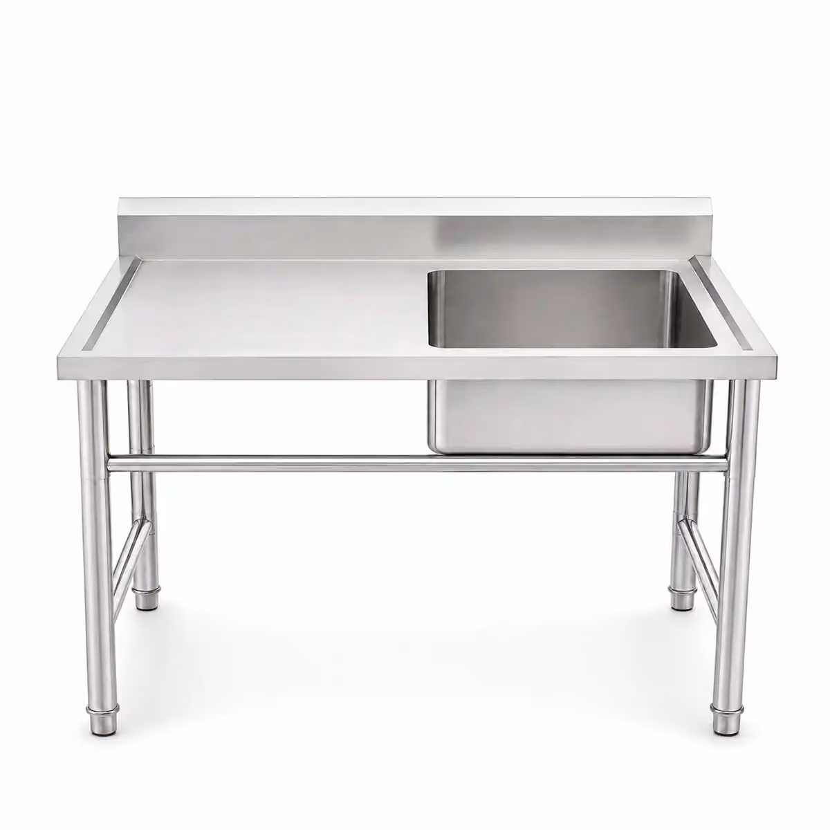 Mesada con Bacha Simple 120x60 cm Unique - SSL-1200
