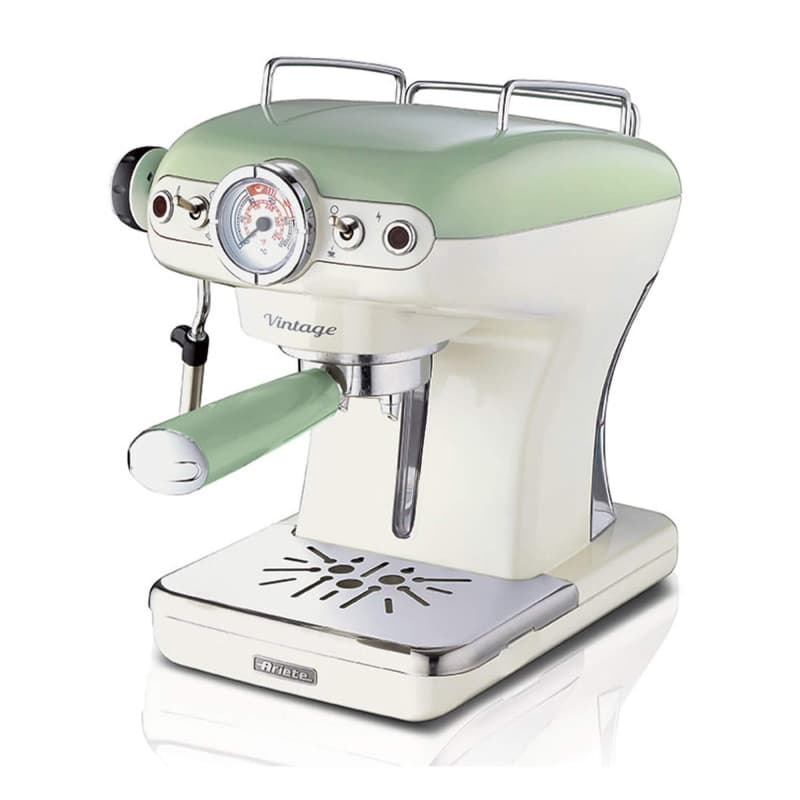 Cafetera express espresso Ariete Vintage verde 1389