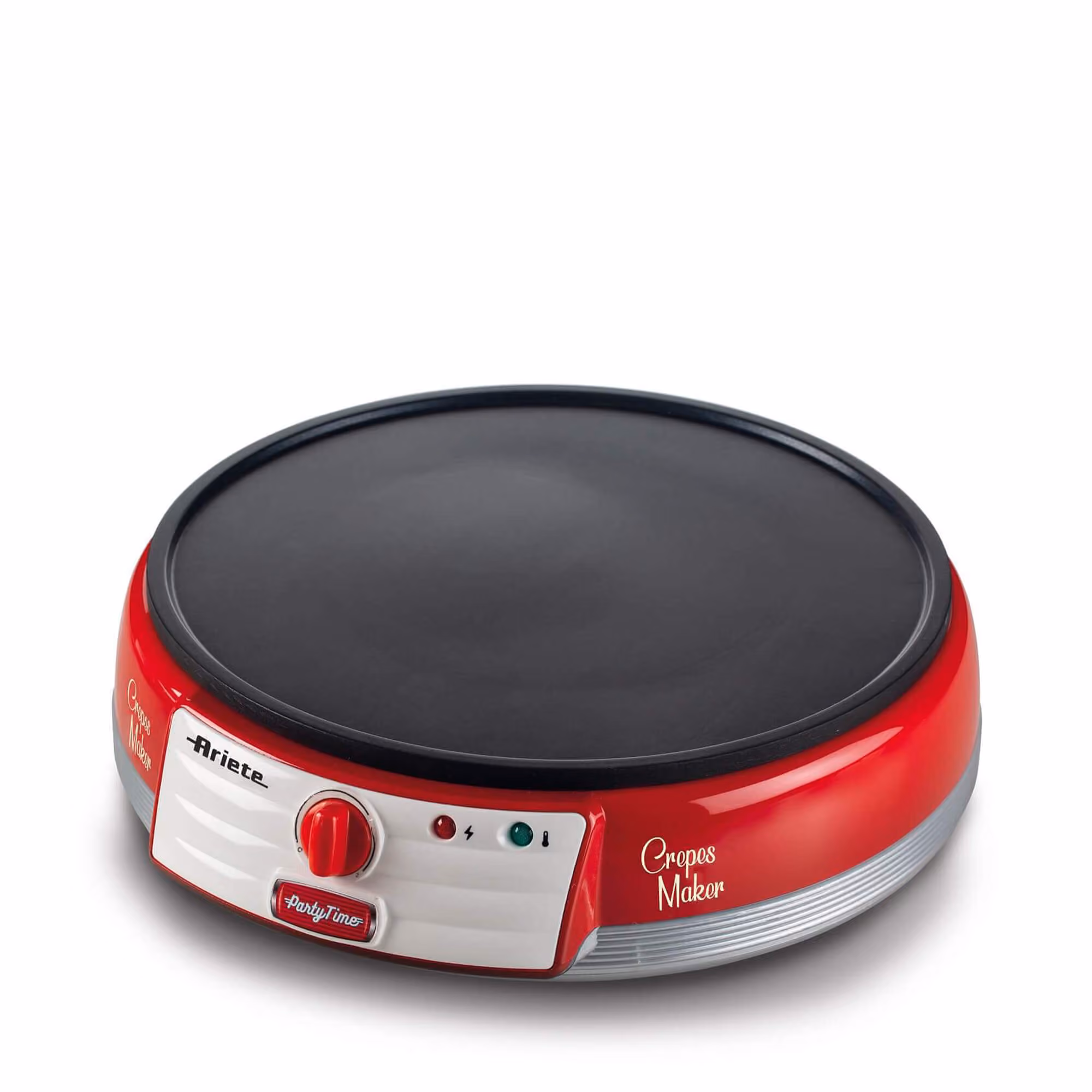 Crepera eléctrica Ariete Party Time roja 1000W 0202