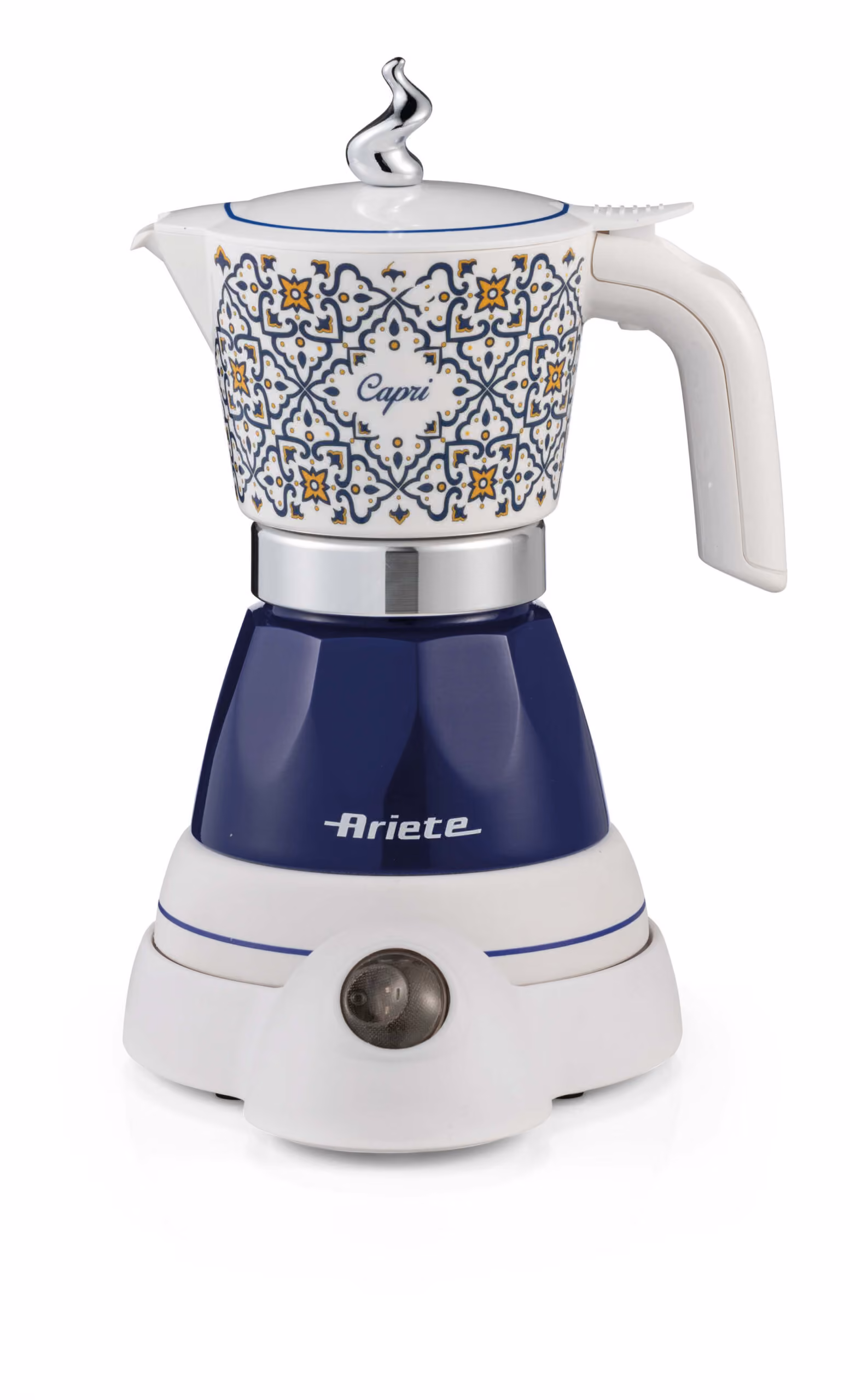 Cafetera moka eléctrica Ariete Capri Puro Estilo Italiano 1358