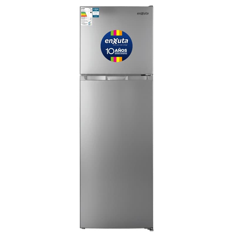 Heladera Enxuta RENX22275I frío seco inverter de 245 L, terminación inox