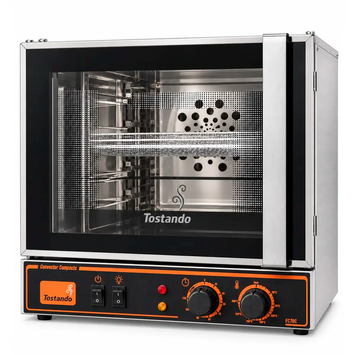 Horno Convector Compacto 4 Bandejas 35 x 35 cm Tostando FC70A