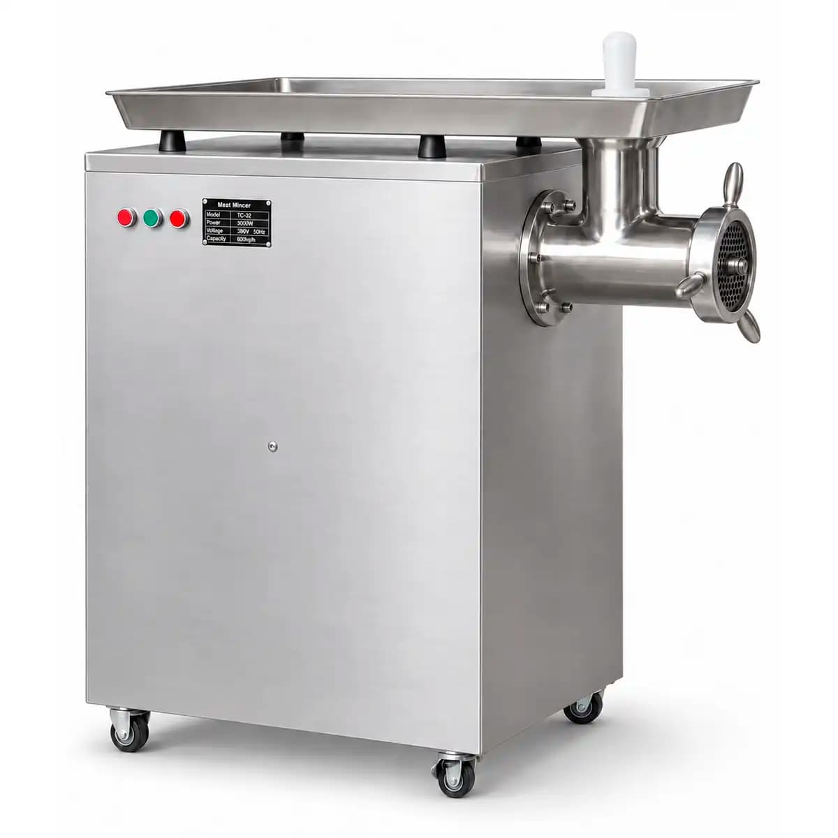 Picadora de Carne Industrial Buje 52 1000 kg/h