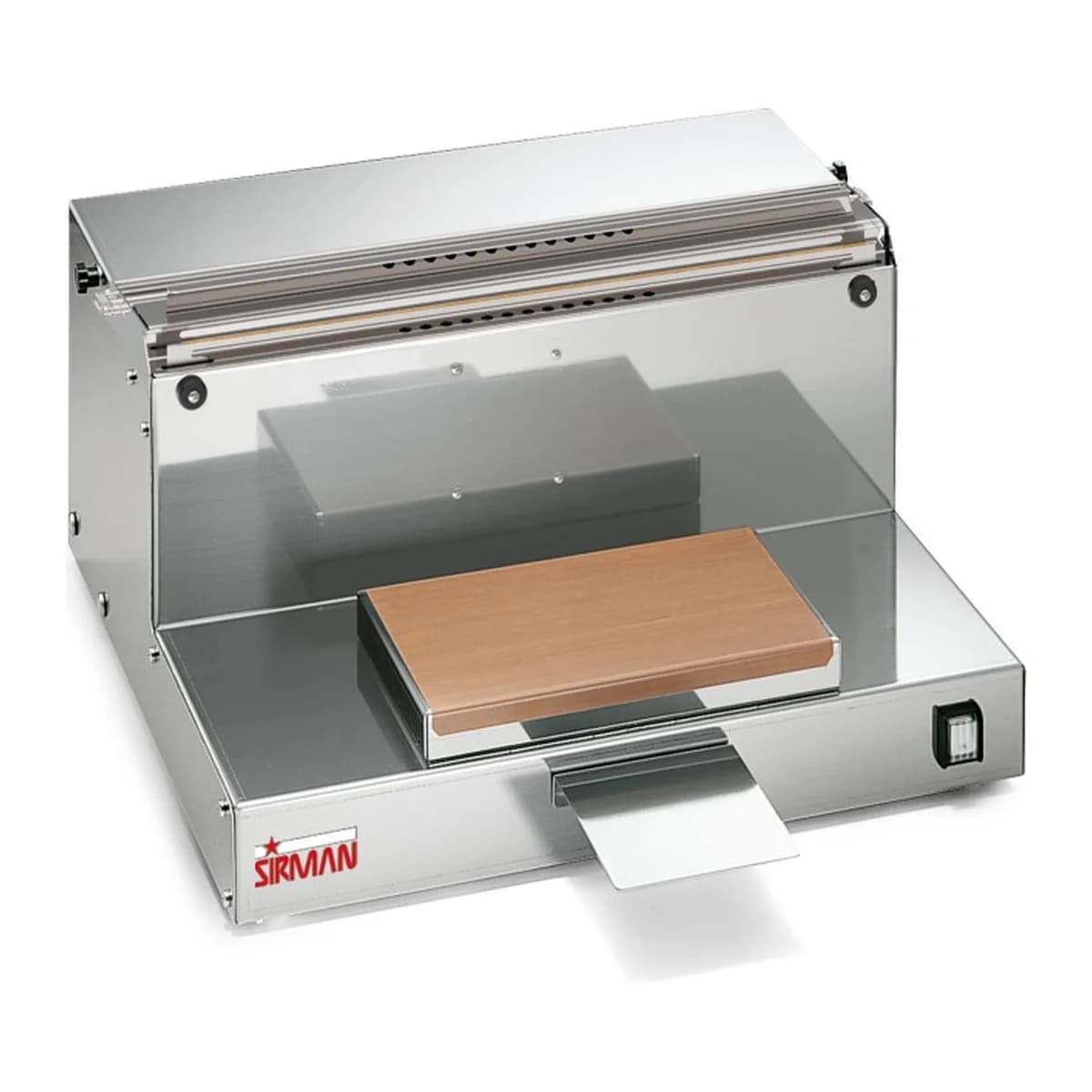 Aplicadora de film de mesa 50 cm de acero inoxidable Sirman DIPA 50