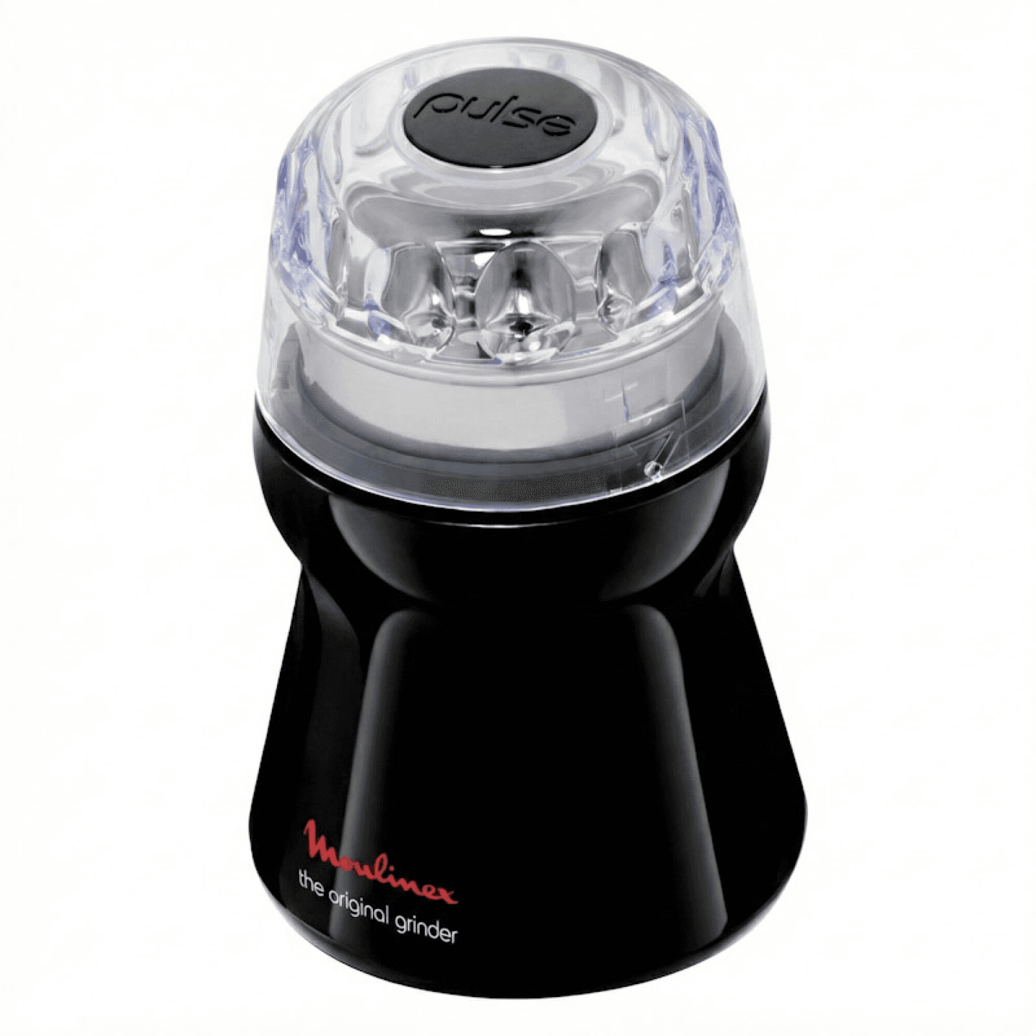 Molinillo de café eléctrico Moulinex AR110830 negro con tapa transparente