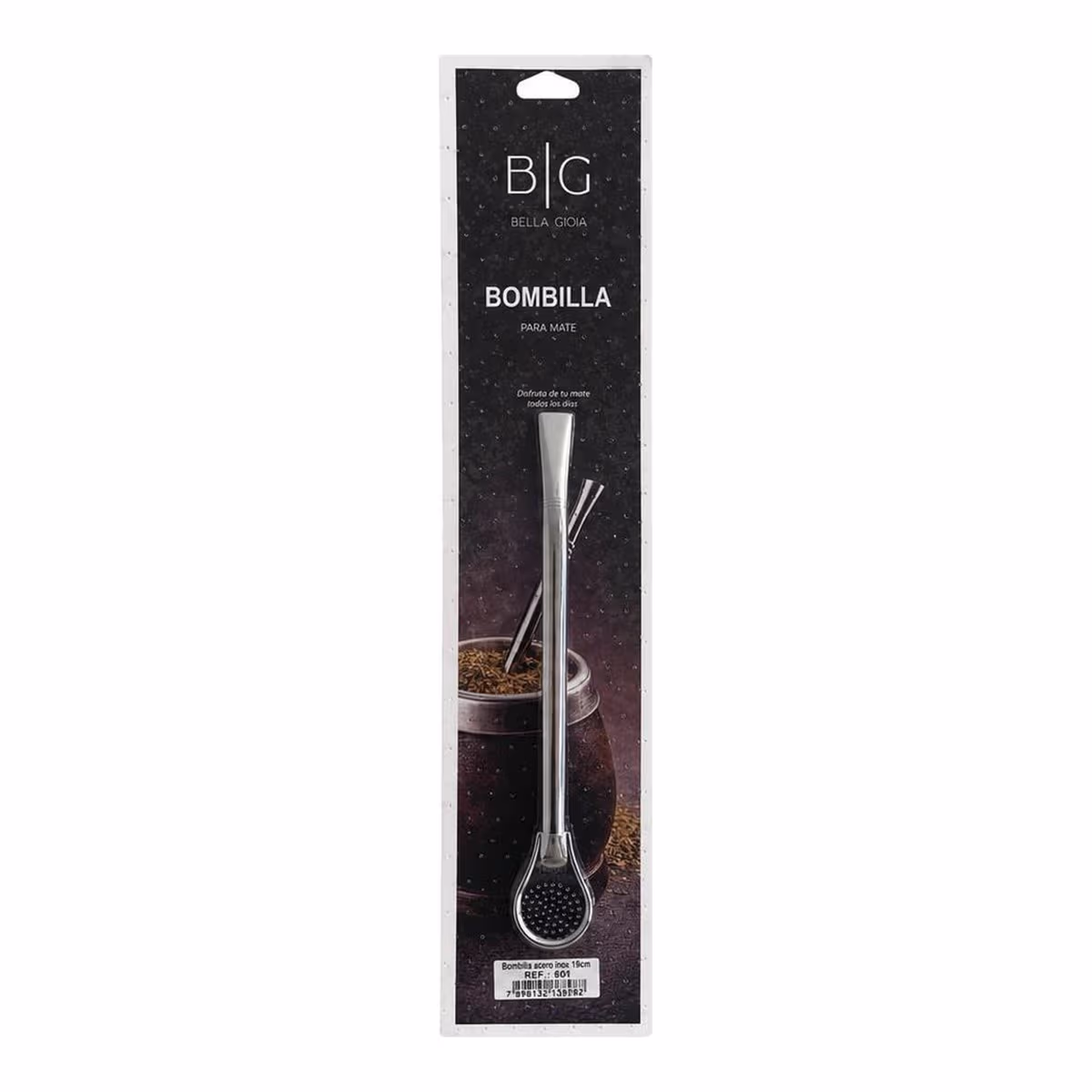 Bombilla redonda de acero inoxidable BG TA/605