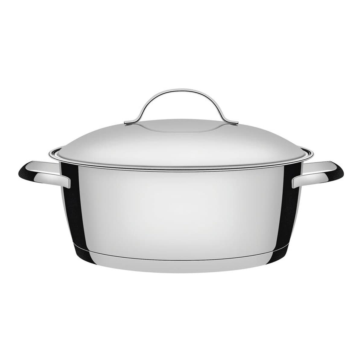 Cacerola Tramontina Allegra de 22 cm en acero inoxidable