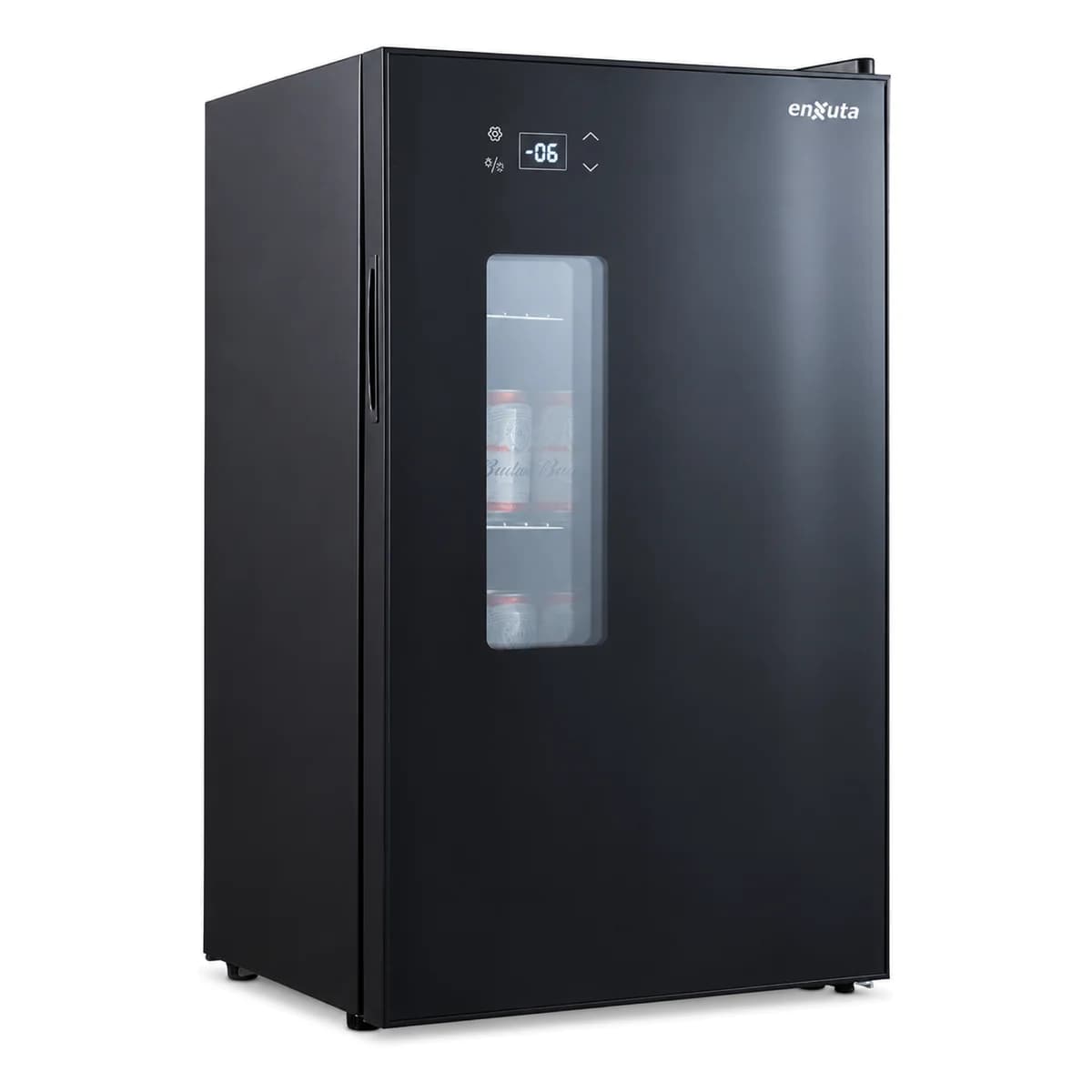 Enfriador de cervezas 86 litros con puerta de vidrio Enxuta ECENX5285, vista frontal