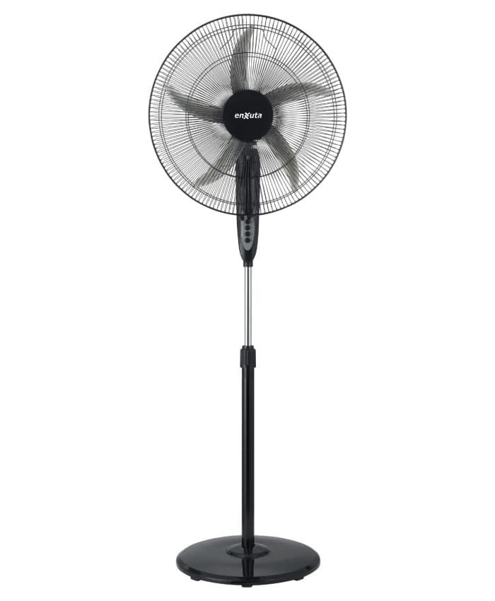 Ventilador de pie 50 cm oscilante negro Enxuta VPENX920N