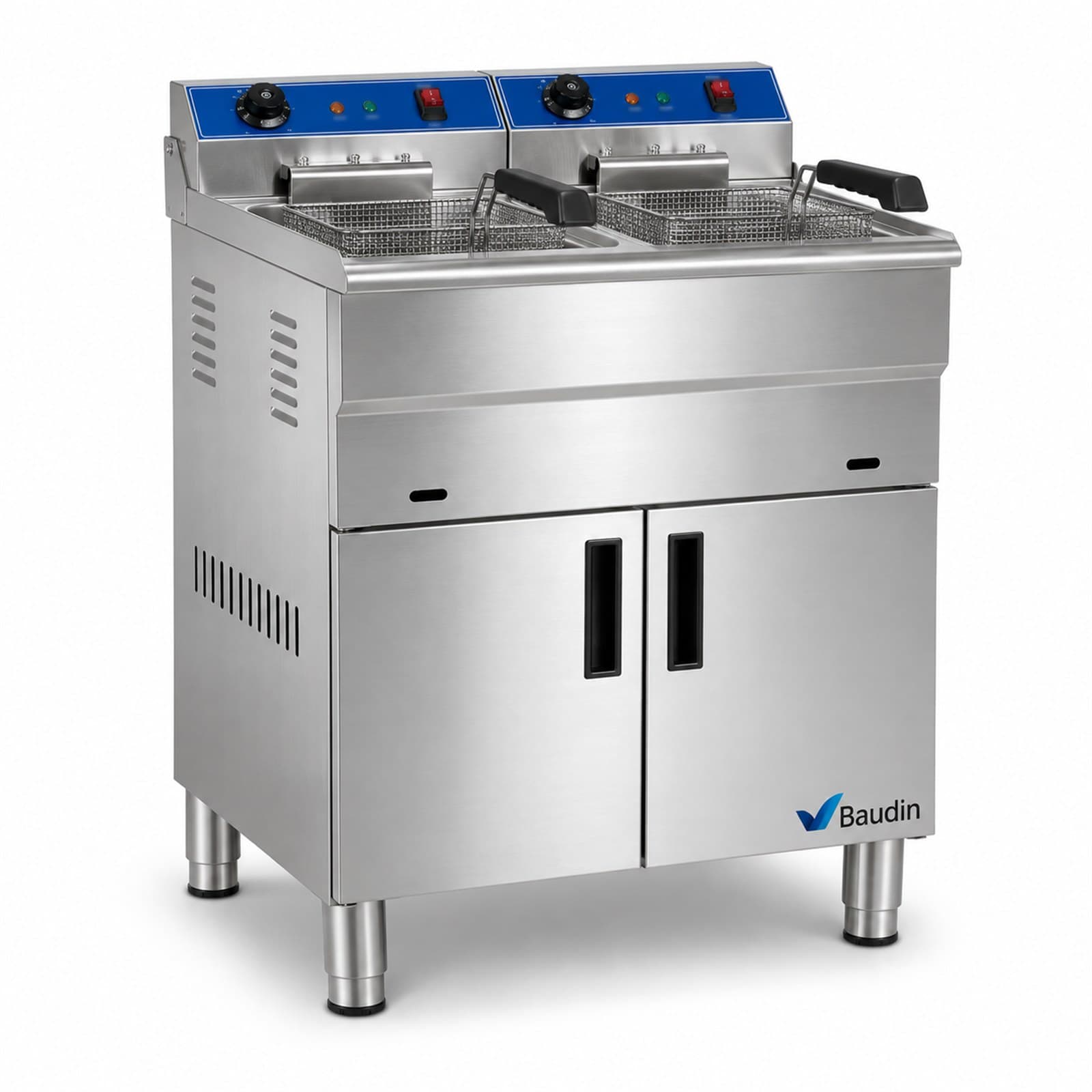 Freidora eléctrica de 2 cubas 16 + 16 litros Unique HEF-162C