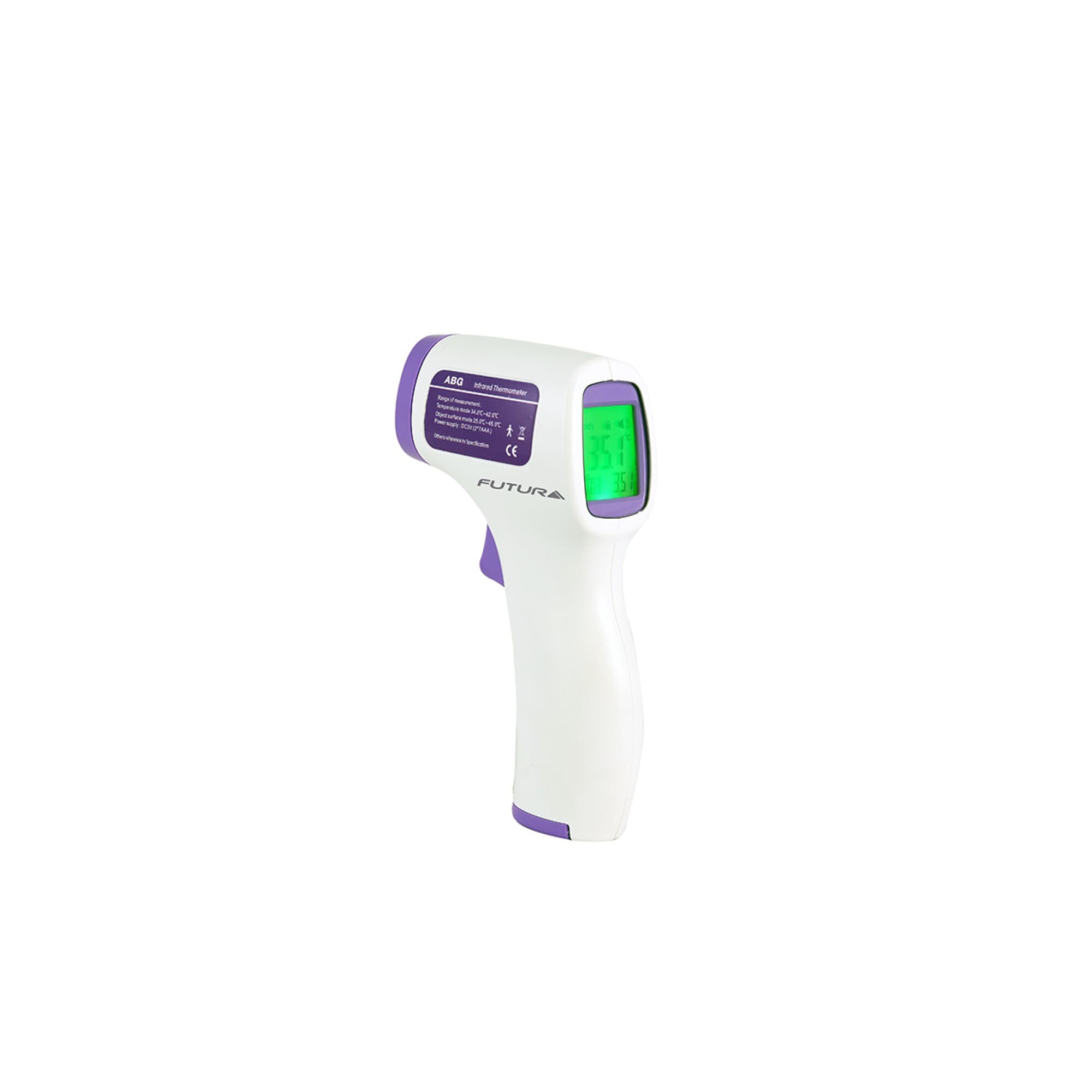 Termómetro infrarrojo Futura FUT-TI001 blanco y violeta
