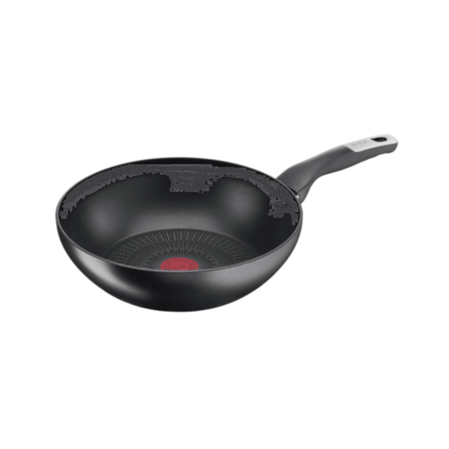 Wok Tefal Unlimited G2551902 de 28 cm con mango negro y gris