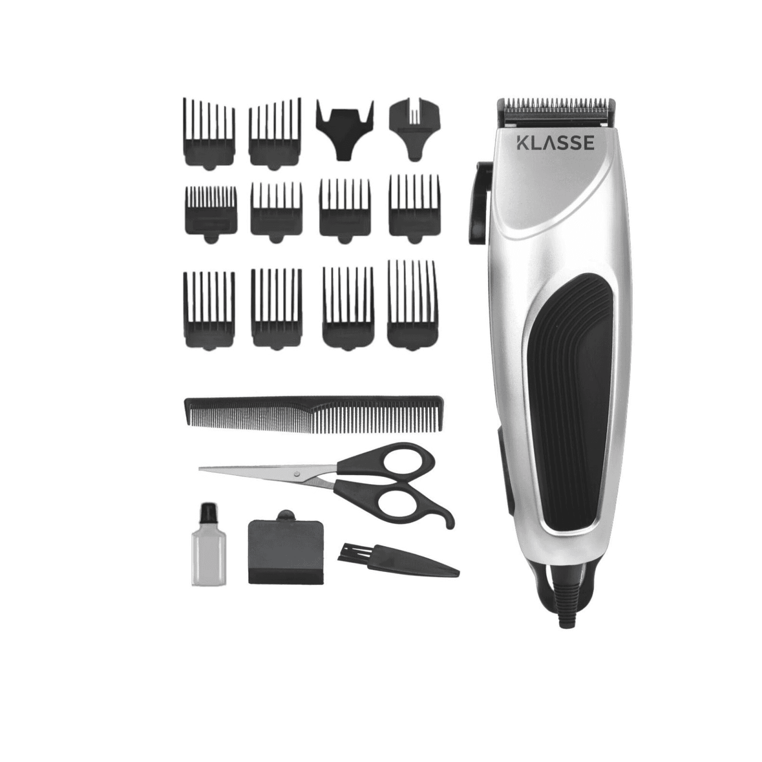 Cortadora de cabello Klasse KS3200 con peines guía y kit de accesorios
