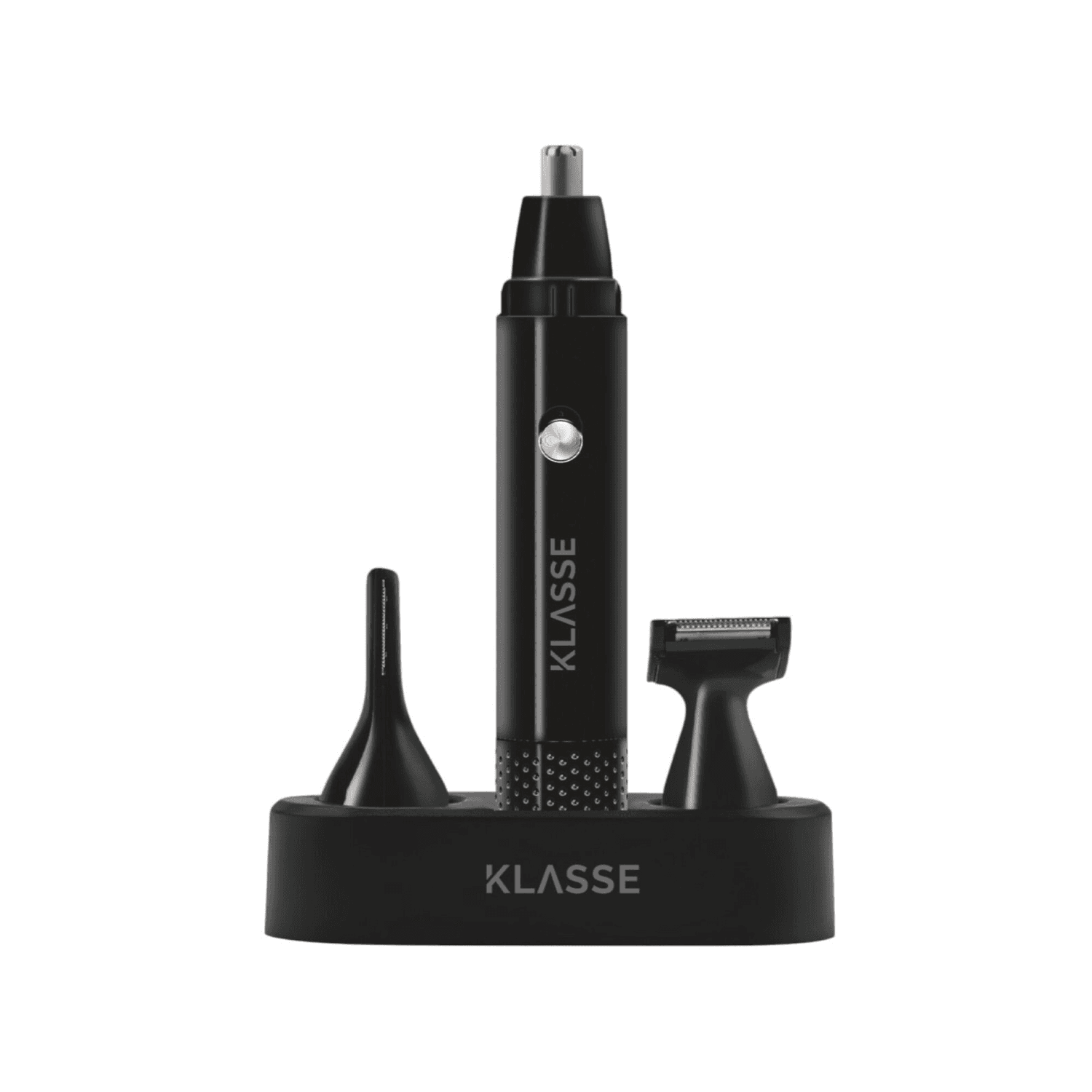 Kit recortador facial Klasse KS3202 con cabezales y base organizadora