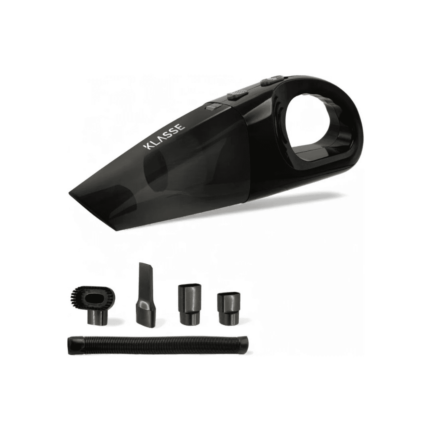 Aspiradora para auto Klasse KS4002BK con sus boquillas y accesorios