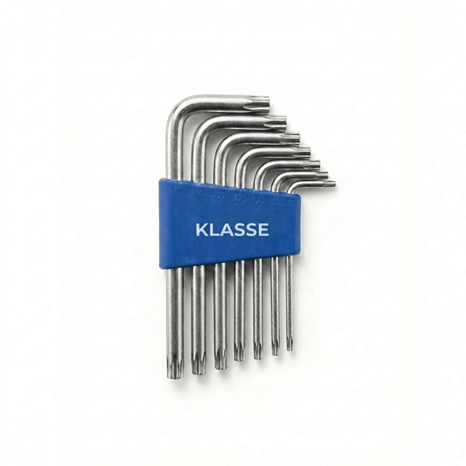Juego de 7 llaves Torx Klasse KS7703 con soporte azul