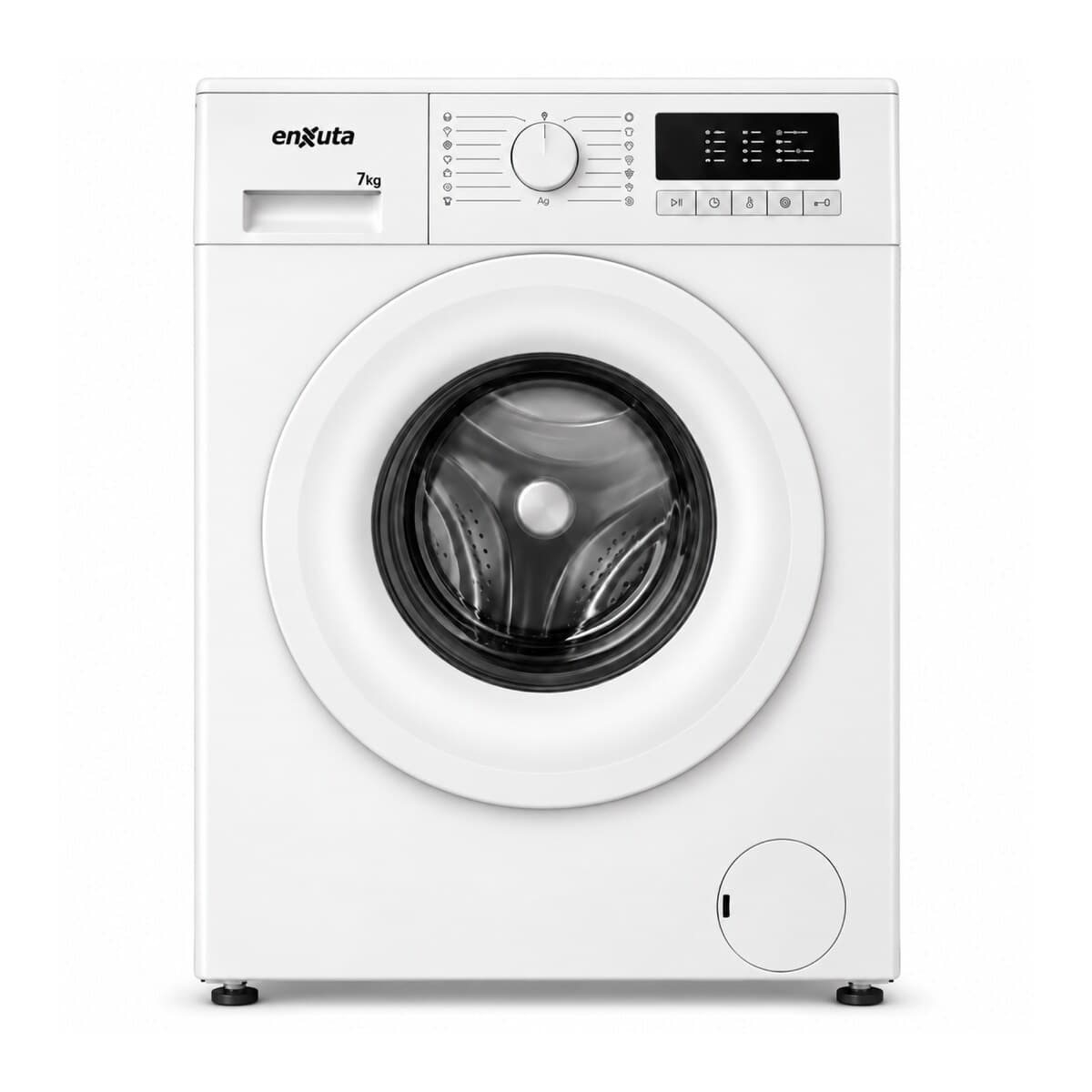 Lavarropas Enxuta LENX1675 de carga frontal, 7 kg, inverter, blanco