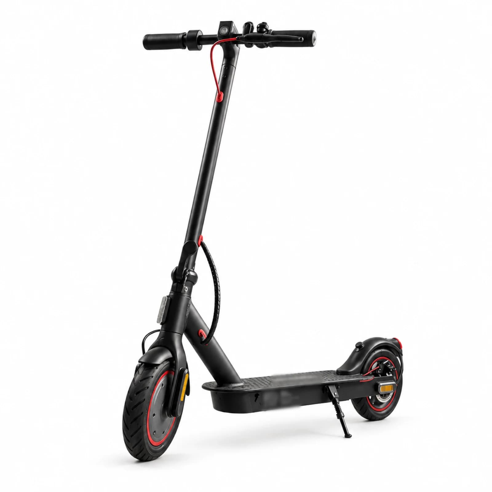 Monopatín eléctrico Maxwheel E9PRO de ruedas neumáticas de 8,5 pulgadas, tres cuartos de frente