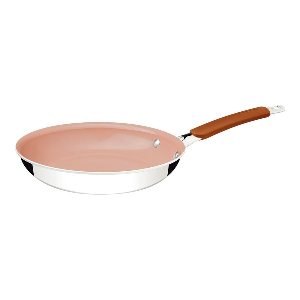 Sartén Tramontina Romagna cerámica marfil de 20 cm