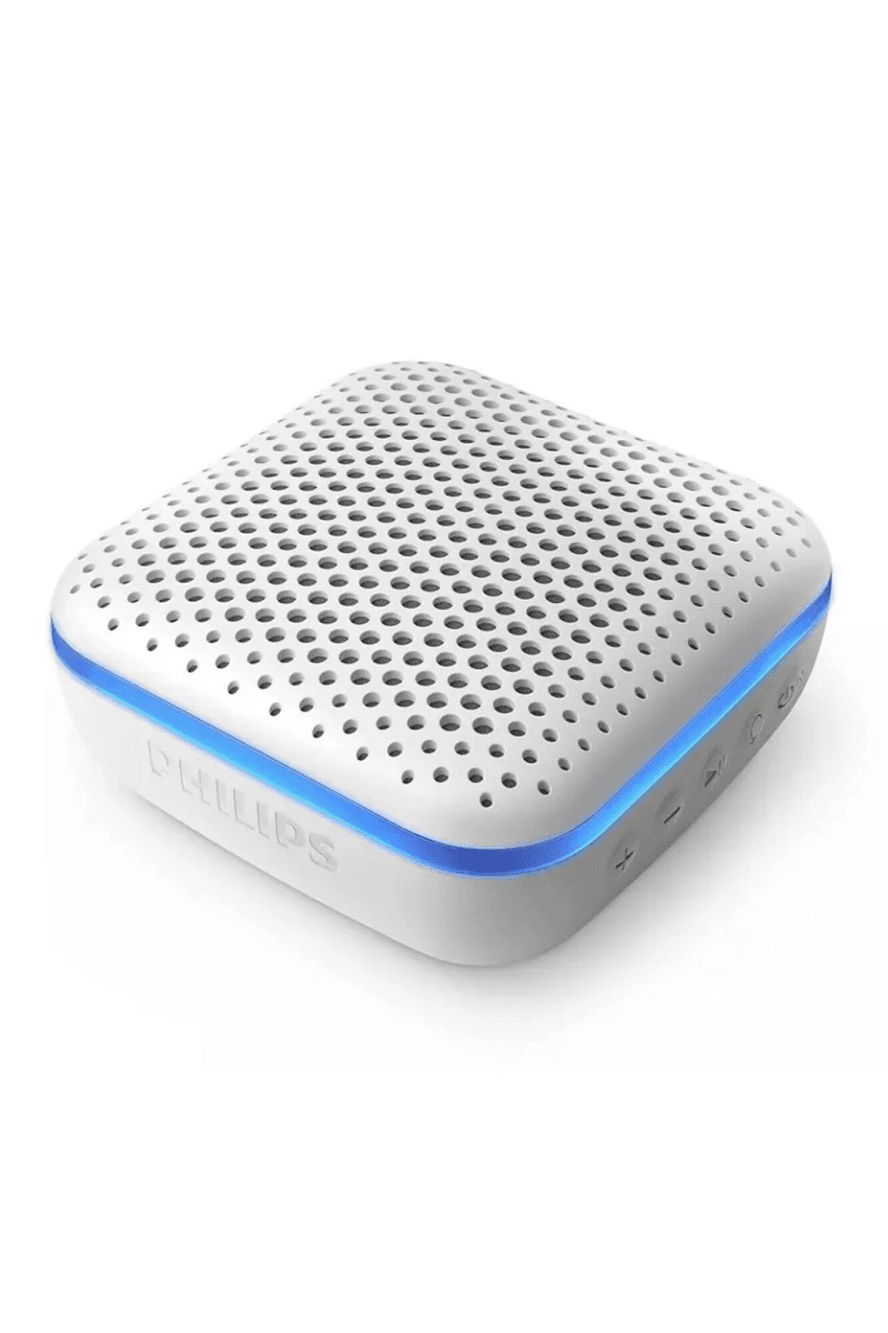 Parlante Bluetooth Philips TAS2505/00 blanco con luz azul