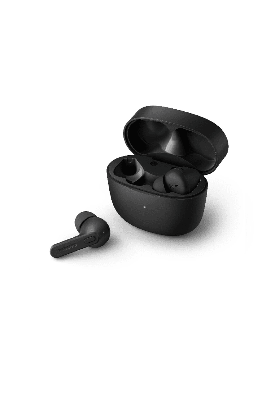 Auriculares true wireless Philips TAT2206/00 negros con su estuche