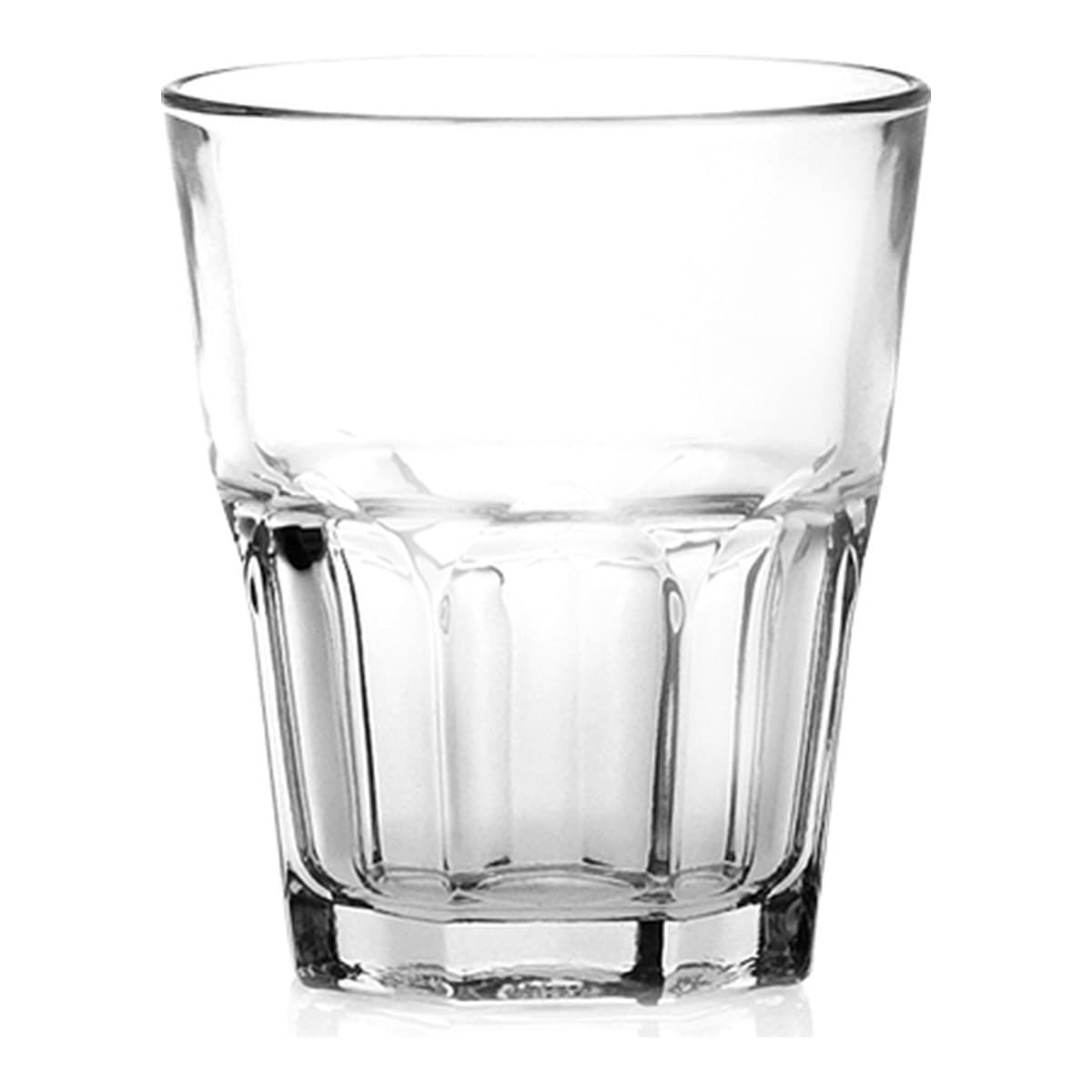 Vaso bajo Granity Luminarc J2611 de 200 ml, de vidrio templado.