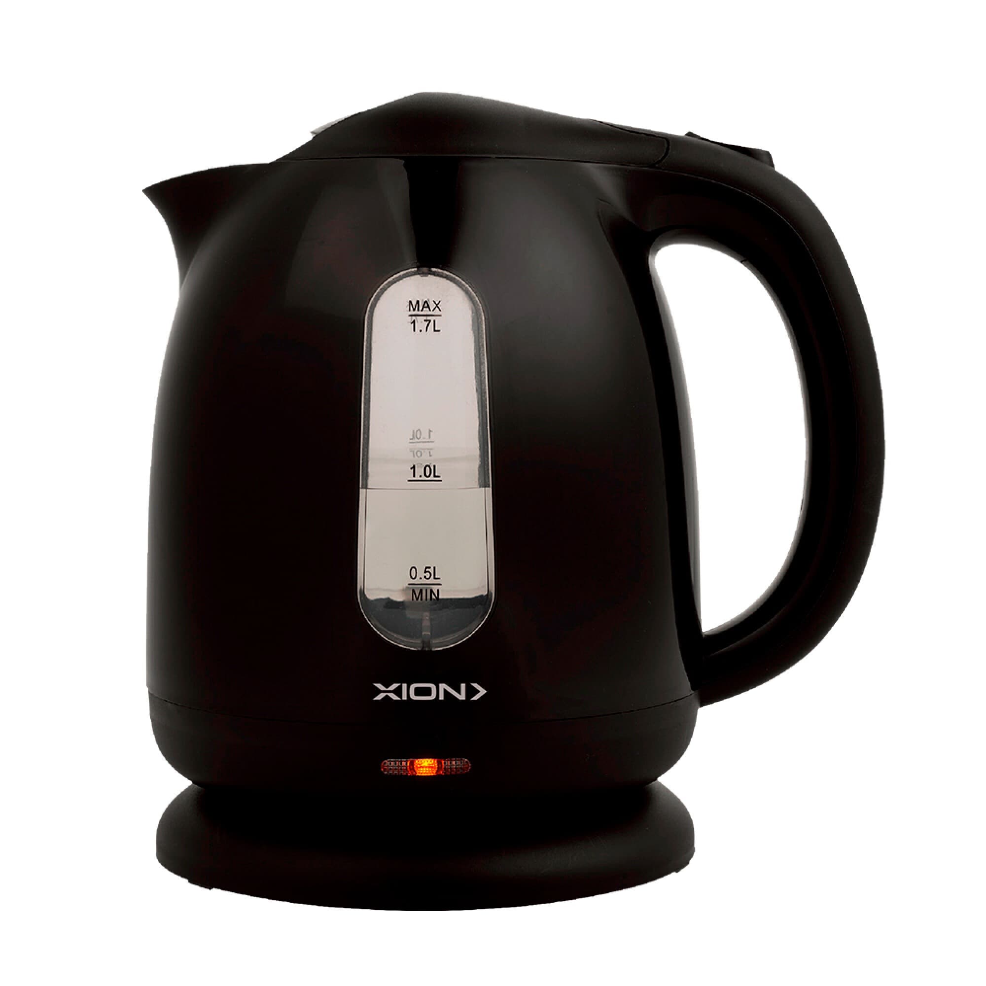 Jarra eléctrica XION XI-GL15 negra de 1,7 litros
