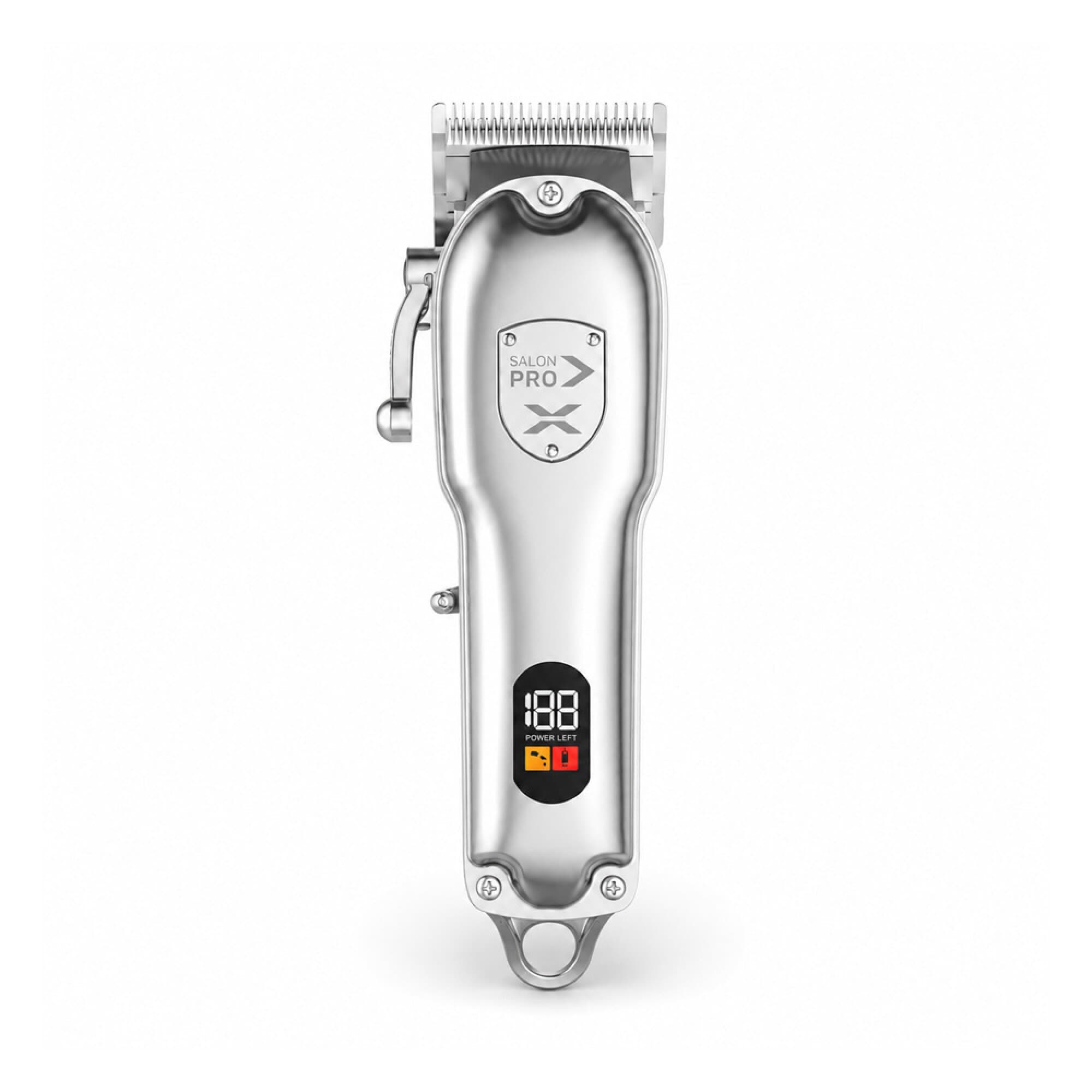 Cortadora de pelo profesional XION XI-HAIR80PRO con panel LED